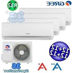 3S CLIMATIZZATORE QUADRI 4 SPLIT 12+12+12+12 GREE ARGO BORA 
