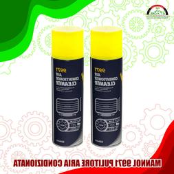 MANNOL 9971 pulitore aria condizionata 520ml x2 detergente d