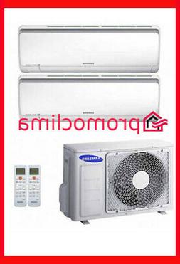 CLIMATIZZATORE CONDIZIONATORE DUAL SPLIT SAMSUNG 9000+12000 