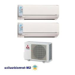 CLIMATIZZATORE CONDIZIONATORE INVERTER DUAL SPLIT MITSUBISHI