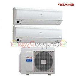 CONDIZIONATORE CLIMATIZZATORE SHARP DUAL DELUXE INVERTER SER