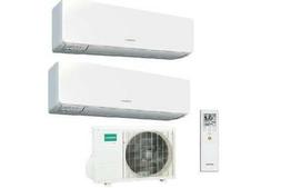 Condizionatore General Fujitsu Dual KGTB 7000+9000 Con AOHG1