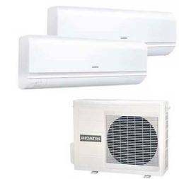 Condizionatore Hitachi Dual Performance 12000+12000 BTU+RAM-