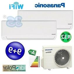 CONDIZIONATORE PANASONIC DUAL SPLIT 9000 + 9000 btu WiFi TZ 