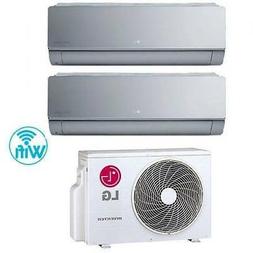 Condizionatore LG Dual Split Art Cool Silver R-32 Wi-Fi 1200