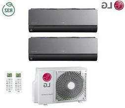 Condizionatore LG dual split Art Cool Wi-Fi R-32 9000+12000 