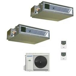 Panasonic Condizionatore Dual Split Canalizzato Bassa Preval