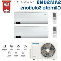 Condizionatore Samsung Dual Split Cebu Wi-Fi R-32 7000+12000