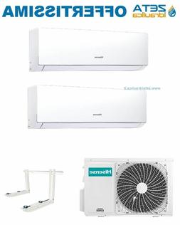 CONDIZIONATORE DUAL SPLIT HISENSE COMFORT 7000+12000 7+12 AM