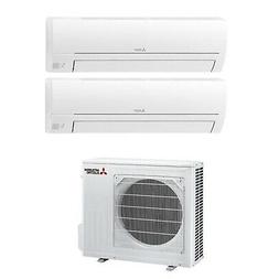 Condizionatore Mitsubishi Dual Split HR 9000+12000 btu 9+12 