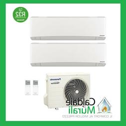CONDIZIONATORE DUAL SPLIT PANASONIC INVERTER ETHEREA WHITE R