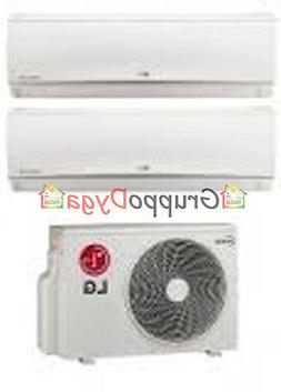CONDIZIONATORE LG DUAL SPLIT INVERTER LIBERO 7000+7000+MU2M1