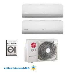 Condizionatore Dual Split Inverter LG Libero EQ 9+12 9000+12