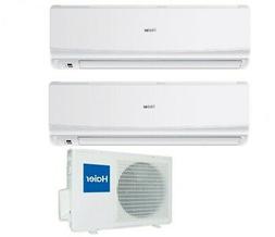 Condizionatore Haier dual split inverter Serie Geos 9000+120