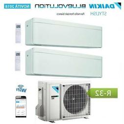 Condizionatore Daikin Dual Split Stylish White R-32 WI-FI 90