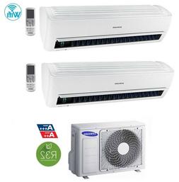 CONDIZIONATORE SAMSUNG DUAL SPLIT WIFI WINDFREE LIGHT 9000+1