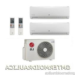 CONDIZIONATORE INVERTER LG DUAL SPLIT 12+12 12000+12000 BTU 