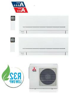 CONDIZIONATORE MITSUBISHI MSZ-AP R-32 DUAL SPLIT 9000+12000 