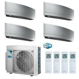 Condizionatore Daikin Quadri Emura Argento  9+12+12+18  Clim