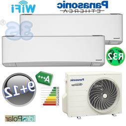 CONDIZIONATORE PANASONIC R32 DUAL ETHEREA SPLIT Z 9000 + 120