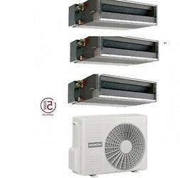 Condizionatore Hitachi Trial Canalizzato R32 9000+9000+12000