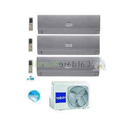 CONDIZIONATORE TRIAL SPLIT INVERTER HAIER NEBULA GREY 7+7+9 