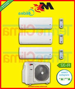 CONDIZIONATORE TRIAL SPLIT MX3 XDL 9000+9000+12000 BTU INVER