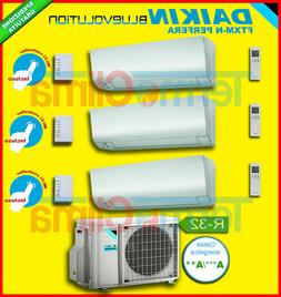 CONDIZIONATORE TRIAL SPLIT DAIKIN SERIE N INVERTER 9000+9000