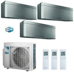 Condizionatore Daikin Trial Stylish Argento WiFi 9+9+12  Cli