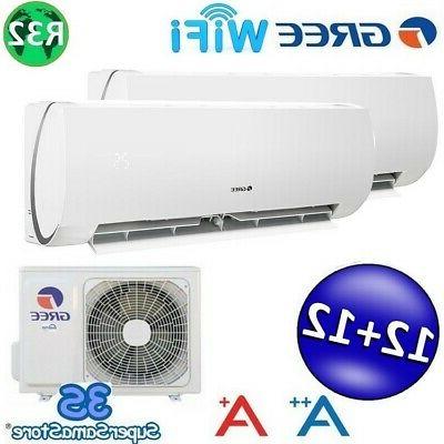 3s climatizzatore dual split 12000 12000 btu