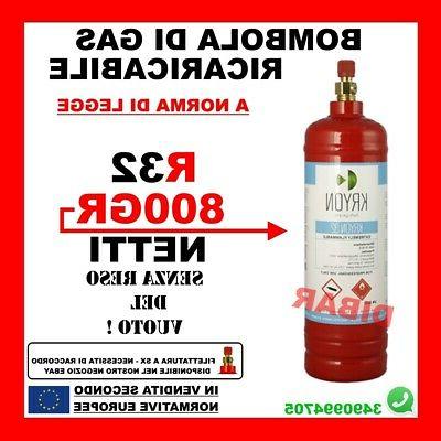 bombola di gas refrigerante r32 da 1kg