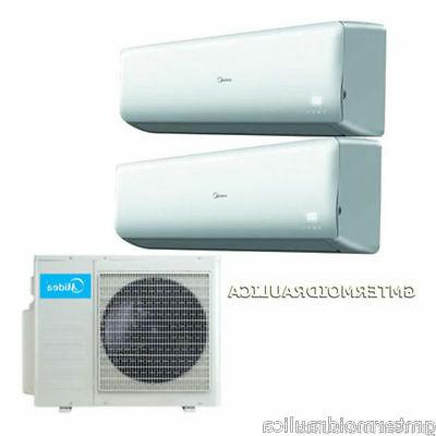 climatizzatore condizionatore inverter dual split 9000 18000