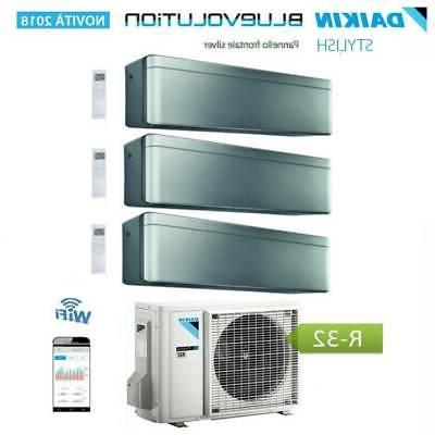 condizionatore trial split stylish silver r 32