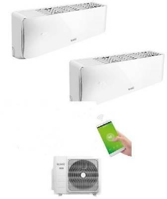 condizionatore dual split air cristal r32 10000