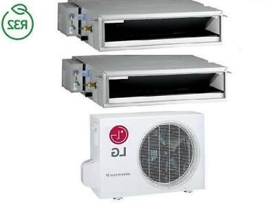 condizionatore dual split canalizzato 9000 18000 btu