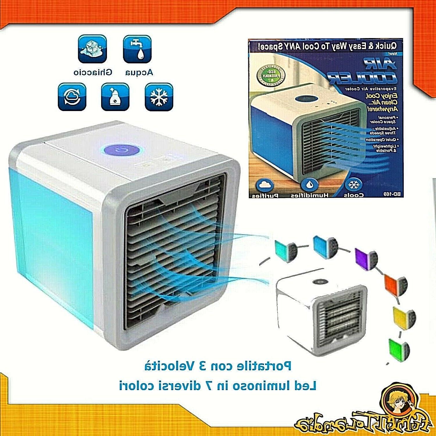 condizionatore ventilatore portatile cube usb senza tubo