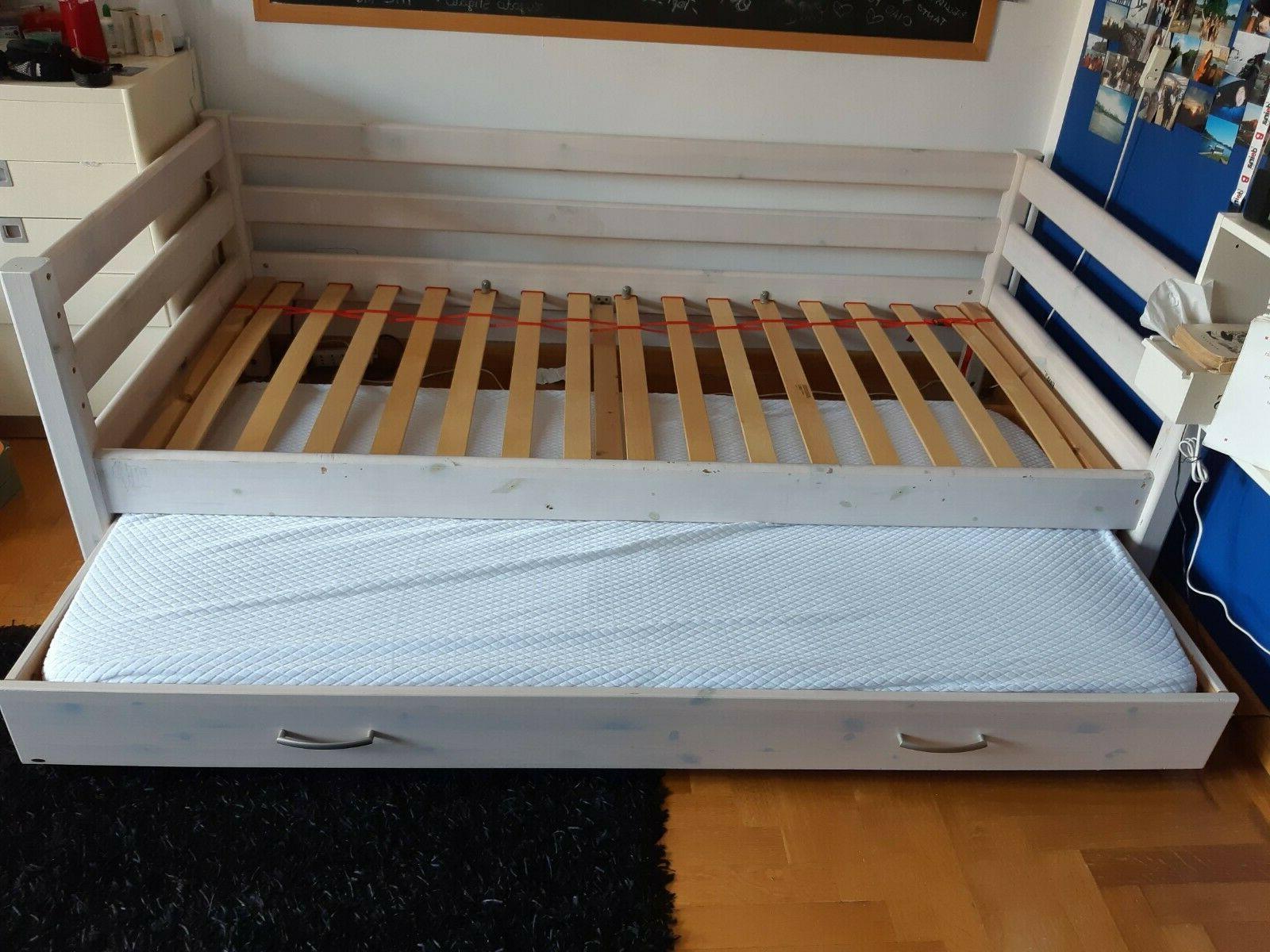 letto singolo colore bianco buone condizioni