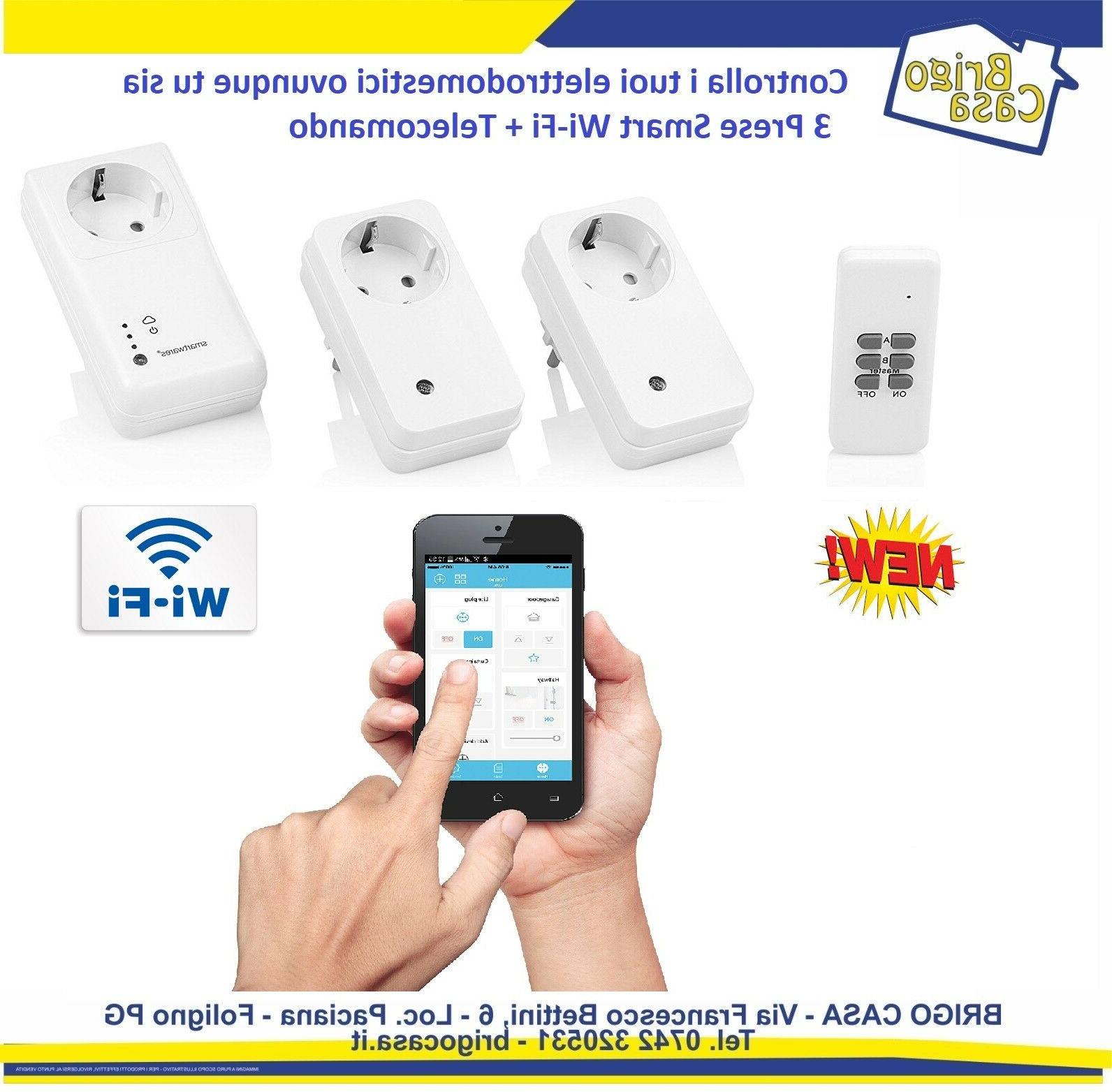 set 3 prese spine smart wi fi