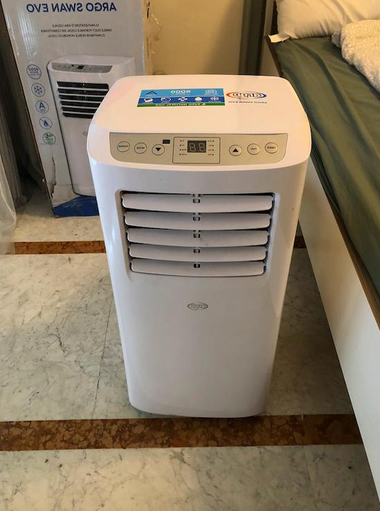 swan evo condizionatore portatile bianco