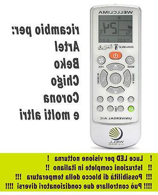 telecomando condizionatore climatizzatore artel beko chigo c