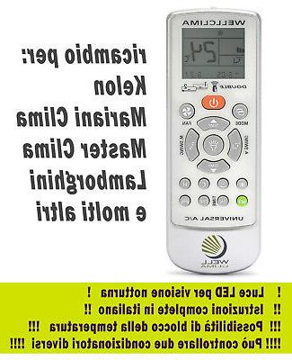 telecomando condizionatore kelon lamborghini mariani clima m