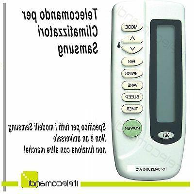 telecomando ricambio specifico condizionatore climatizzatore