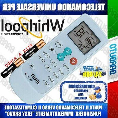 telecomando universale per climatizzatore condizionatore whi