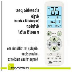 TELECOMANDO CONDIZIONATORE CLIMATIZZATORE ARGO ARISTON