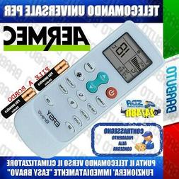 telecomando universale per climatizzatore condizionatore aer