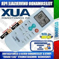 TELECOMANDO UNIVERSALE PER CLIMATIZZATORE / CONDIZIONATORE A