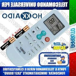 TELECOMANDO UNIVERSALE PER CLIMATIZZATORE / CONDIZIONATORE H