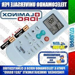 TELECOMANDO UNIVERSALE PER CLIMATIZZATORE / CONDIZIONATORE L