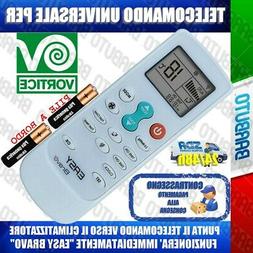 TELECOMANDO UNIVERSALE PER CLIMATIZZATORE / CONDIZIONATORE V