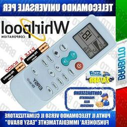 TELECOMANDO UNIVERSALE PER CLIMATIZZATORE / CONDIZIONATORE W